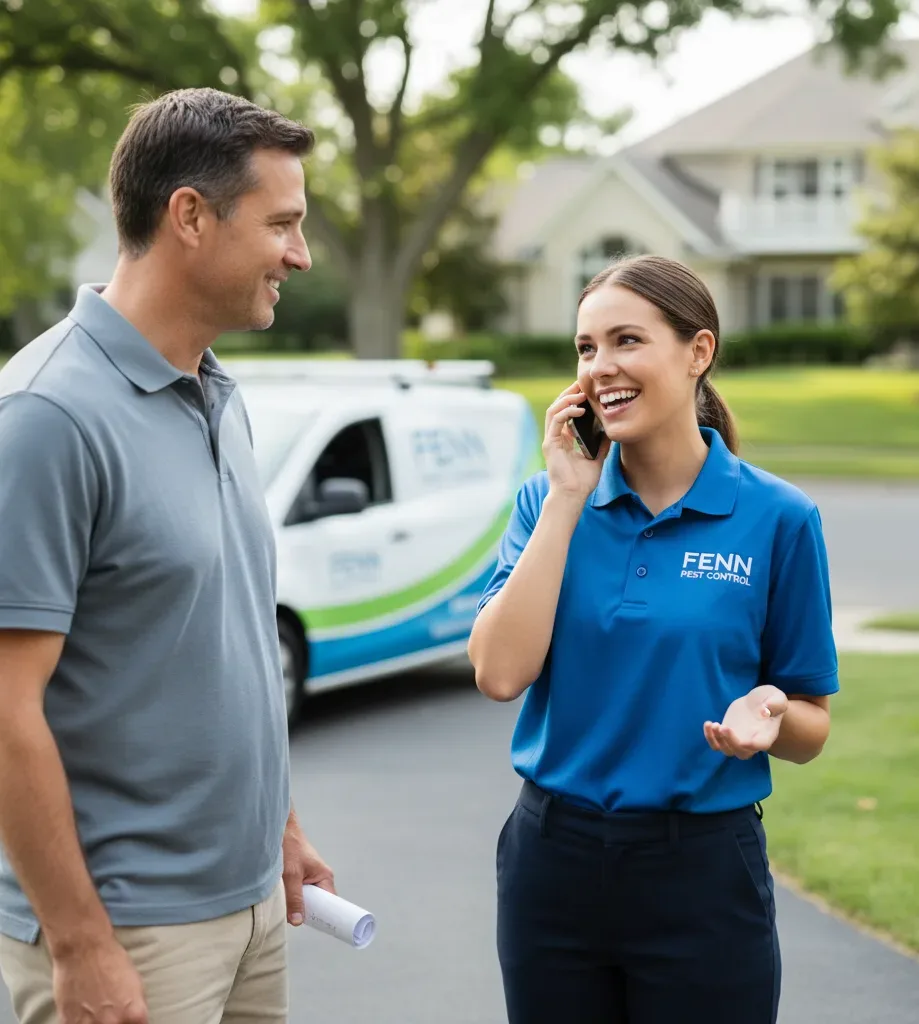 Fenn Pest Control customer support in De Leon